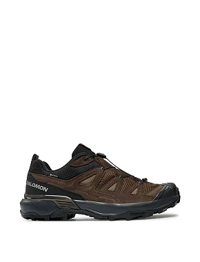 Чоловічі кросівки Salomon X ULTRA 360 LEATHER GORE-TEX з екошкіри чорні - фото 1 - Miraton