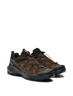 Чоловічі кросівки Salomon X ULTRA 360 LEATHER GORE-TEX з екошкіри чорні - фото 2 - Miraton