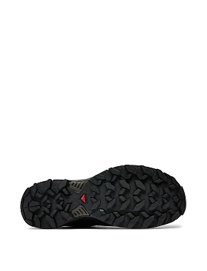 Чоловічі кросівки Salomon X ULTRA 360 LEATHER GORE-TEX з екошкіри чорні - фото 5 - Miraton