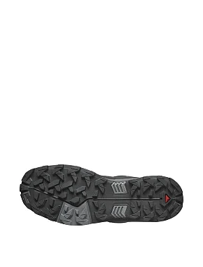 Чоловічі кросівки Salomon X Ultra 5 Wide GTX M з екошкіри чорні - фото 6 - Miraton