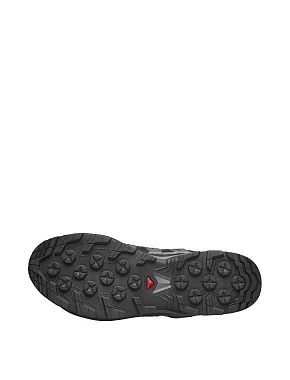 Чоловічі кросівки Salomon X-Adventure Recon GTX M з екошкіри чорні - фото 6 - Miraton
