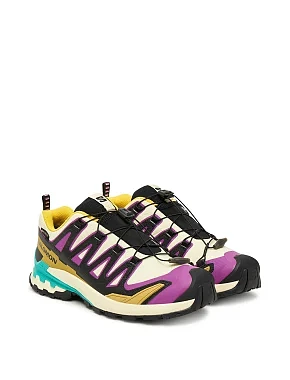 Жіночі кросівки Salomon Xa Pro 3D V9 Gore-Tex з екошкіри чорні - фото 1 - Miraton