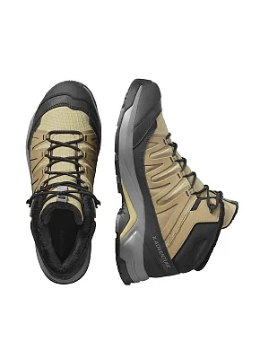 Чоловічі черевики Salomon Patrol з екошкіри чорні - фото 5 - Miraton