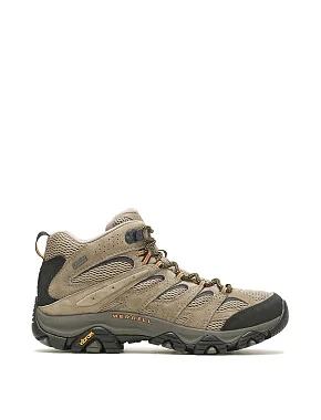 Чоловічі черевики Merrell Moab 3 Mid GTX замшеві бежеві - фото 1 - Miraton