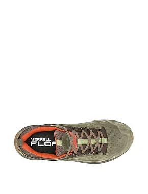 Чоловічі кросівки Merrell Moab Speed 2 LTR WP з нубуку зелені - фото 5 - Miraton