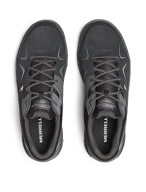 Чоловічі кросівки Merrell Yokota 3 Waterproof шкіряні чорні - фото 5 - Miraton