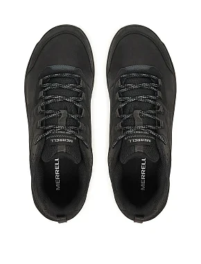 Чоловічі кросівки Merrell Speed Strike 2 шкіряні чорні - фото 4 - Miraton