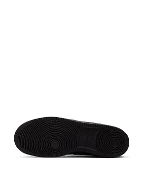 Чоловічі черевики Nike Court Vision Mid шкіряні чорні - фото 5 - Miraton
