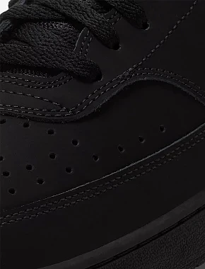 Чоловічі черевики Nike Court Vision Mid шкіряні чорні - фото 6 - Miraton