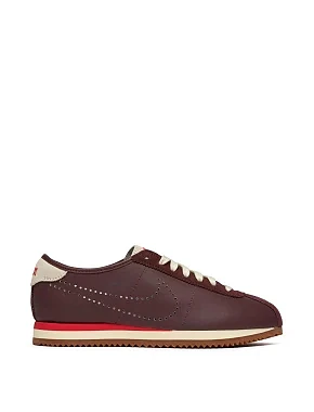 Жіночі кросівки Nike Cortez шкіряні коричневі - фото 1 - Miraton