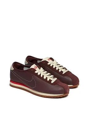 Жіночі кросівки Nike Cortez шкіряні коричневі - фото 3 - Miraton