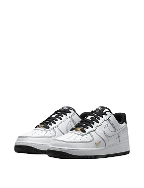 Жіночі кеди Nike Air Force 1 '07 Mini Jewel шкіряні білі - фото 3 - Miraton