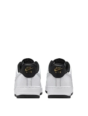 Жіночі кеди Nike Air Force 1 '07 Mini Jewel шкіряні білі - фото 4 - Miraton