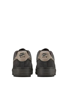 Жіночі кеди Nike AIR FORCE 1 шкіряні темно-сірі - фото 4 - Miraton