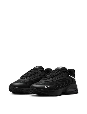 Чоловічі кросівки Nike Air Max Fire з екошкіри чорні - фото 3 - Miraton