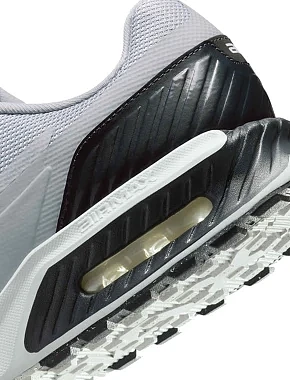 Чоловічі кросівки Nike Air Max Bia з екошкіри сірі - фото 8 - Miraton