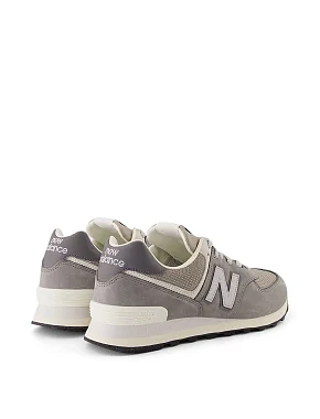 Кросівки New Balance 574 з нубуку сірі - фото 5 - Miraton