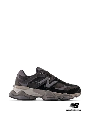 Кросівки New Balance 9060 замшеві чорні - фото 1 - Miraton