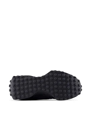 Чоловічі кросівки New Balance 327 з екошкіри чорні - фото 4 - Miraton