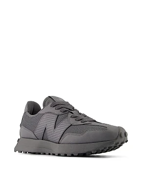 Чоловічі кросівки New Balance 327 з екошкіри сірі - фото 3 - Miraton