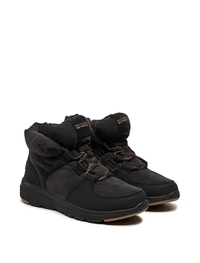 Жіночі черевики Skechers Glacial Ultra On The Go Trend Up текстильні чорні - фото 2 - Miraton