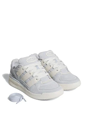 Жіночі кеди Adidas Forum2000 шкіряні молочного кольору - фото 3 - Miraton