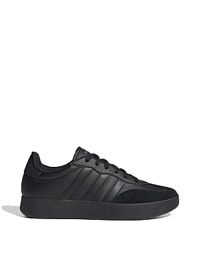 Чоловічі кеди Adidas Barreda шкіряні чорні - фото 1 - Miraton