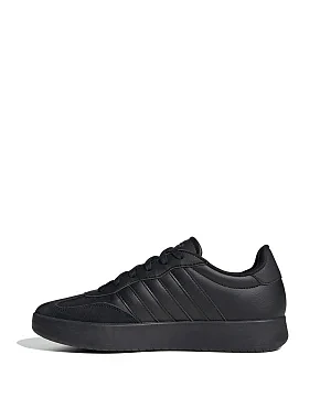 Чоловічі кеди Adidas Barreda шкіряні чорні - фото 2 - Miraton