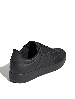 Чоловічі кеди Adidas Barreda шкіряні чорні - фото 4 - Miraton