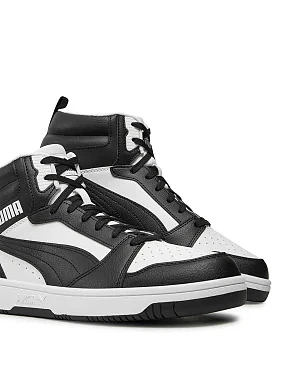 Жіночі черевики PUMA Rebound LayUp SL з екошкіри чорні - фото 5 - Miraton