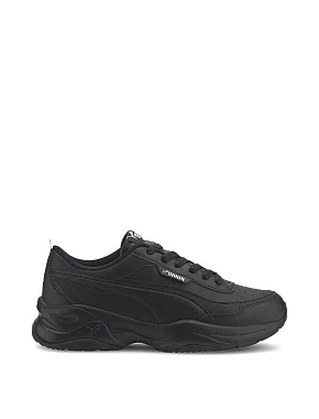 Жіночі кросівки PUMA Cilia Mode з екошкіри чорні - фото 1 - Miraton