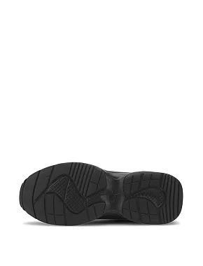Жіночі кросівки PUMA Cilia Mode з екошкіри чорні - фото 3 - Miraton