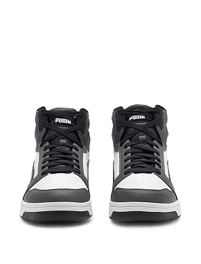 Чоловічі черевики PUMA Rebound v6 з екошкіри сірі - фото 6 - Miraton