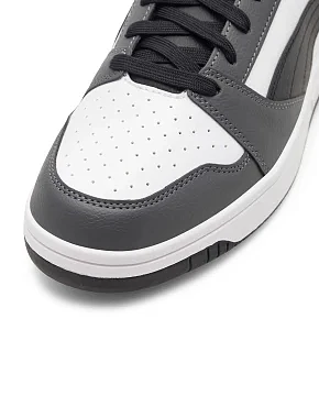 Чоловічі черевики PUMA Rebound v6 з екошкіри сірі - фото 7 - Miraton