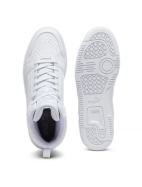 Жіночі черевики PUMA Rebound v6 з екошкіри білі - фото 4 - Miraton