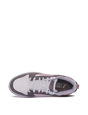 Жіночі кеди PUMA Rebound v6 Low з екошкіри бузкові - фото 5 - Miraton