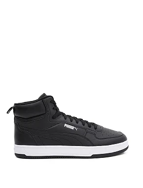 Черевики PUMA Caven 2.0 Mid з екошкіри чорні - фото 1 - Miraton