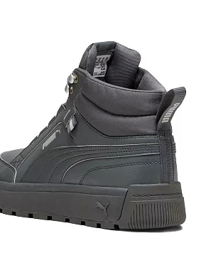 Чоловічі черевики PUMA Tarrenz SB III з екошкіри сірі - фото 4 - Miraton