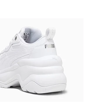 Жіночі кросівки PUMA Cilia Wedge з екошкіри білі - фото 5 - Miraton