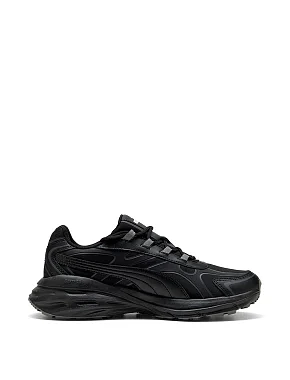 Чоловічі кросівки PUMA Hypnotic LS Abrupt з екошкіри чорні - фото 1 - Miraton