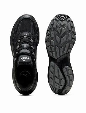 Чоловічі кросівки PUMA Hypnotic LS Abrupt з екошкіри чорні - фото 4 - Miraton