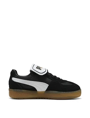 Жіночі кеди PUMA Palermo Moda Tongue Wns текстильні чорні - фото 1 - Miraton