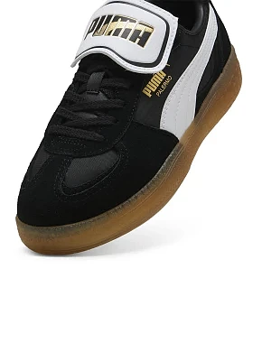 Жіночі кеди PUMA Palermo Moda Tongue Wns текстильні чорні - фото 5 - Miraton