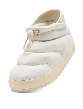 Жіночі дутики PUMA Tuff Terra Hi текстильні молочного кольору - фото 4 - Miraton