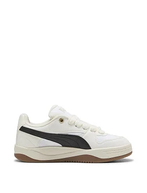 Жіночі кеди PUMA Park Luna з екошкіри молочного кольору - фото 1 - Miraton