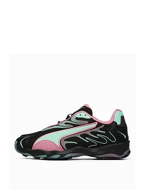 Женские кроссовки PUMA Inhale Speed Style Wns текстильные черные - фото 2 - Miraton