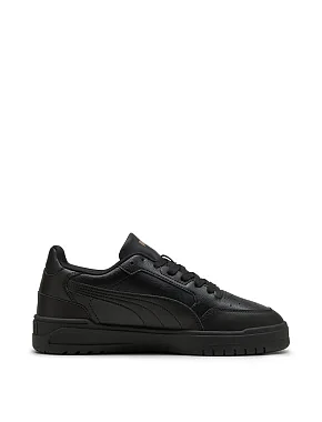 Чоловічі кеди PUMA Shuffle Downtown з екошкіри чорні - фото 1 - Miraton