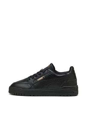 Чоловічі кеди PUMA Shuffle Downtown з екошкіри чорні - фото 2 - Miraton