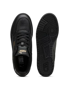 Чоловічі кеди PUMA Shuffle Downtown з екошкіри чорні - фото 4 - Miraton