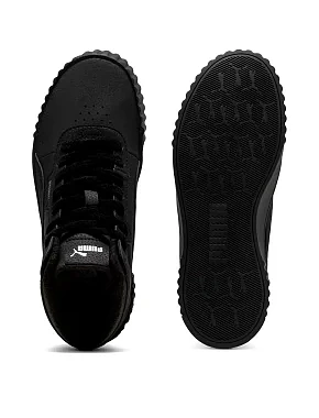 Жіночі черевики PUMA Carina 3.0 Mid WTR з екошкіри чорні - фото 2 - Miraton